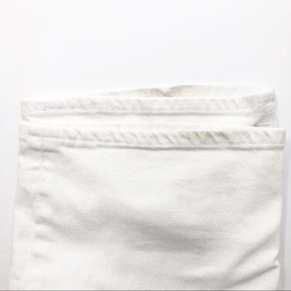 Tory Burch White Tory Classic Jeans 25 - Picture 3 of 8